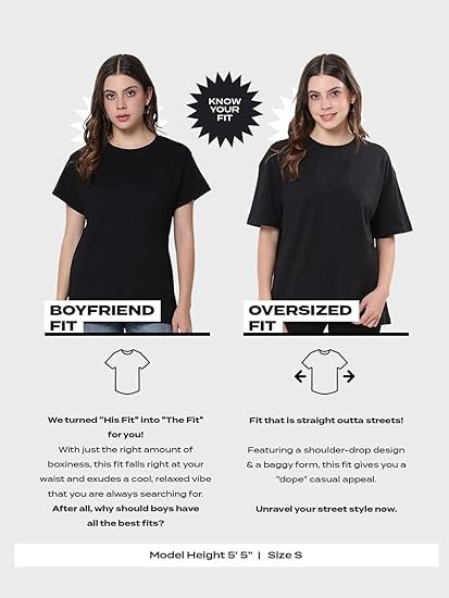 Disney Merchandise Hakuna Matata Women's 100% Cotton Graphic Print Oversized Fit Round Neck T-Shirt - Image 2