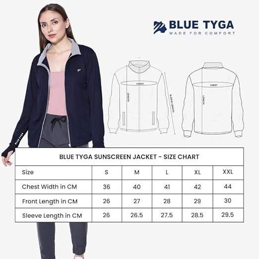 SUNSCREEN JACKET Women's Travel Nylon Solid Plain Sports Summer Gym Workout Running Travel Trekking and Sunscreen jacket for Women Nylon Winter Casual Wear� - Image 4