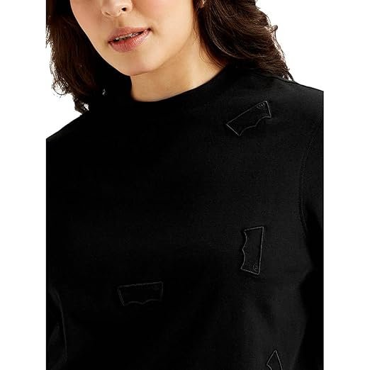 Women Cotton Classic Fit Brand Logo Crew Neck T-Shirt - Image 3