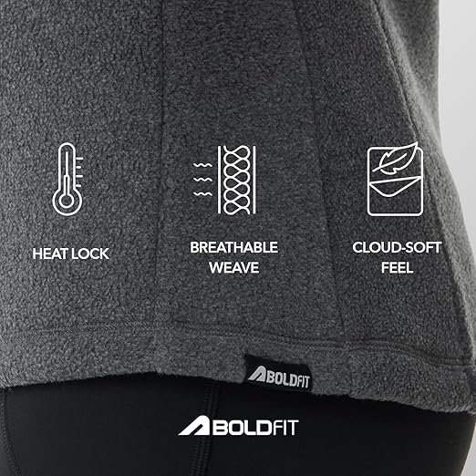 Sweatshirt for Woman High Neck Winter Sweatshirt for Women, Stylish & Warm Full Sleeve Pullover Jacket, Ultra-Soft Fabric, Tailored Fit, Cozy, Sweatshirts for Women for Cold Weather - Image 3