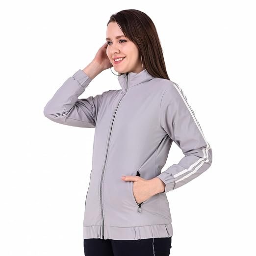 Long Sleeves Jacket For Women, Stylish Winter Zipper Jacket For Women - Image 2