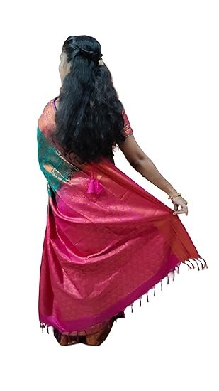 Soft Silk Saree for Women | Latest Wedding Sarees | Kanchipuram Soft Silk Saree with Blouse | South Indian Silk Saree | Bridal Sarees Collection - Image 2