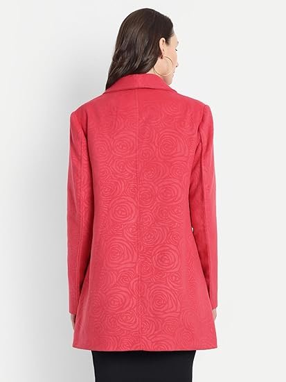 Women Wool Blend Jacket Coat - Image 4