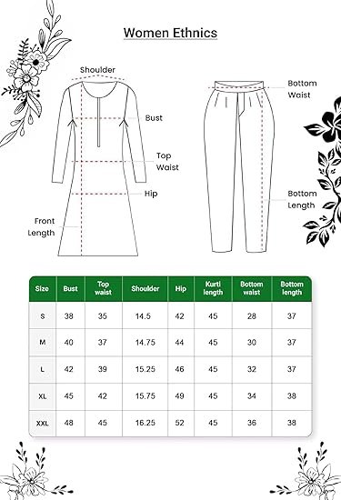 Women's Ethnic Co-Ord Set | Kurta Pant Set | Kurta Palazzo Set | Stylish Cotton Suit Set for Women, Festival Co-ord Set - Image 5