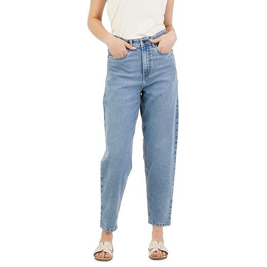 High-Waisted Wide-Leg Jeans, Casual Denim Pants