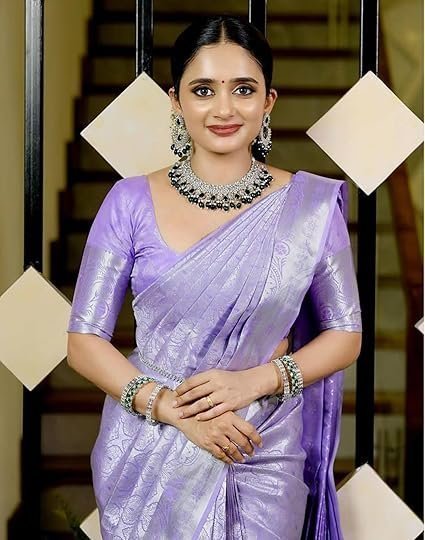 Banarasi Soft Silk Saree Pure Silk with Unstitched Blouse Piece - Image 2