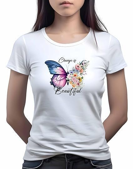 100% Cotton Printed Regular fit Round Neck T-Shirt WMN-02