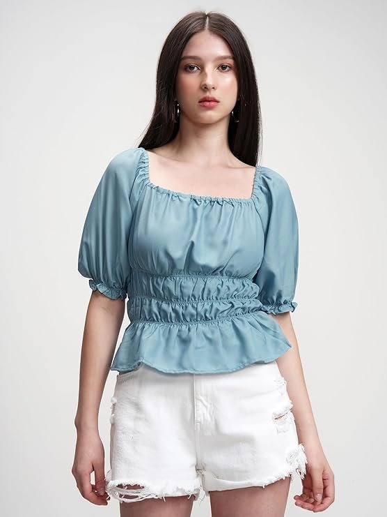 Women's Spring/Summer Casual Front Split Thigh Straight Denim Skirt ll Denim Skirt for Women Long ll Skirt & top for Women ll Skirts for Women Long Length (Skirt 159) - Image 4