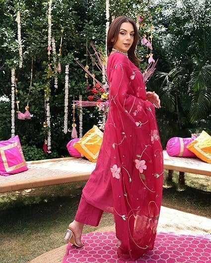 Women kurta set for party wear - Image 4