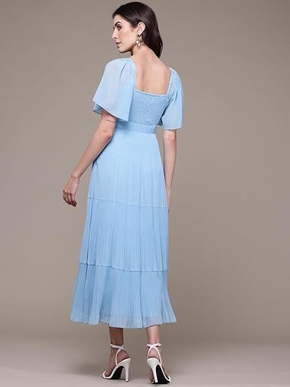 Blue Iseule Long Dress - Image 2