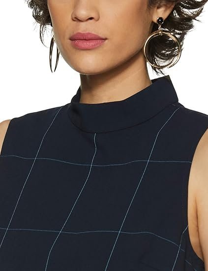 Women's Shift Standard Length Synthetic Dress - Image 2